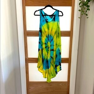 Tie-Dye Sleeveless Women's Top